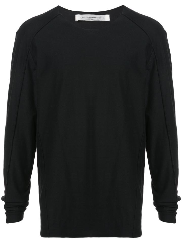 Individual Sentiments Raw Edge Shirt - Black
