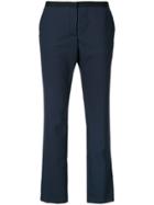 Semicouture Slim Cropped Trousers - Blue
