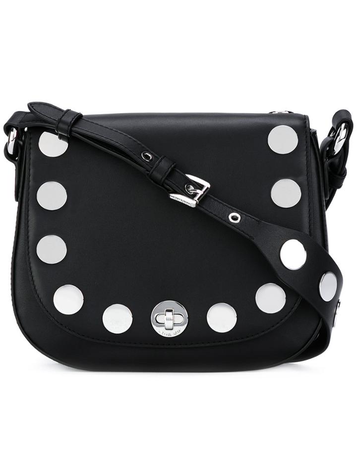 Michael Michael Kors Studded Crossbody Bag - Black