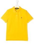 Ralph Lauren Kids Logo Polo T-shirt - Yellow