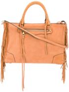 Rebecca Minkoff Large Fringed Tote, Women's, Nude/neutrals