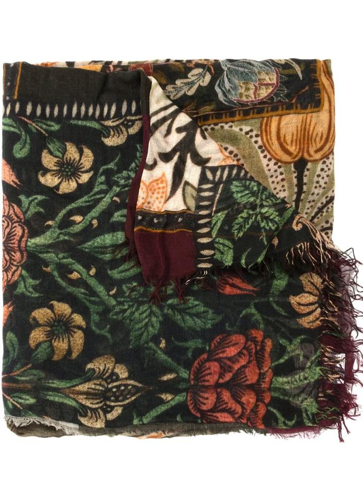 Faliero Sarti 'wallflower' Scarf, Adult Unisex, Silk/modal/cashmere