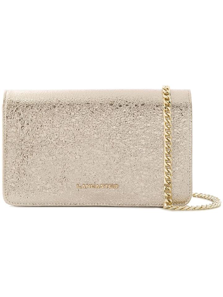 Lancaster Foldover Cross Body Bag - Gold
