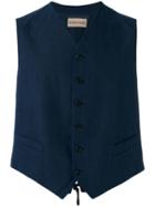 Romeo Gigli Pre-owned Classic Waistcoat - Blue