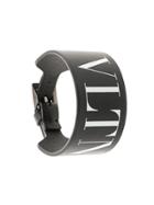 Valentino Valentino Garavani Vltn Logo Bracelet - Black