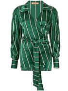 Maggie Marilyn Wrap It Up Shirt - Green
