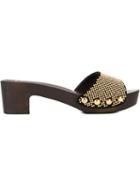 Giuseppe Zanotti Design Studded Clog Sandals