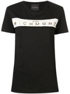 John Richmond Sequin Logo T-shirt - Black