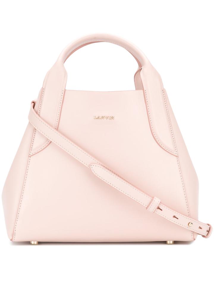 Lanvin Cabas Tote - Pink & Purple