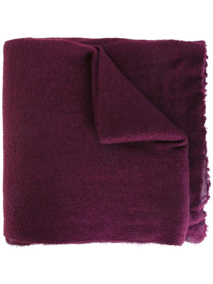 Faliero Sarti 'giorgino' Scarf, Adult Unisex, Pink/purple, Silk/modal/cashmere
