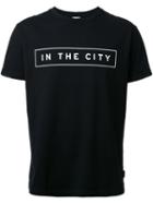 Cityshop 'in The City' Block Print T-shirt, Men's, Size: Xxl, Black, Cotton