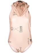Barbara Bologna Hooded Swimsuit - Neutrals