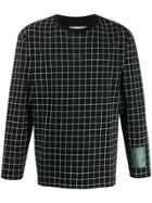A-cold-wall* Grid-print Sweatshirt - Black