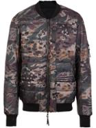 11 By Boris Bidjan Saberi Camouflage Bomber Jacket