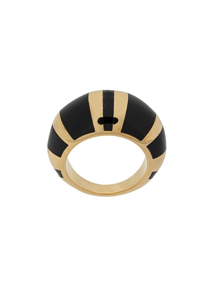 Aurelie Bidermann Positano Ring - Black