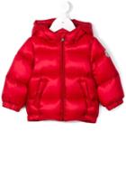 Moncler Kids 'macaire' Padded Coat, Infant Boy's, Size: 9-12 Mth, Red