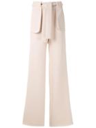 Framed Calça Pantalona High Tailoring Framed - Neutrals