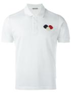 Moncler Logo Polo Shirt, Men's, Size: Xl, White, Cotton