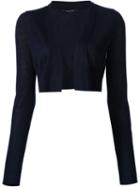Derek Lam Bolero Cardigan, Women's, Size: Xl, Blue, Silk/cashmere