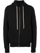Rick Owens Drkshdw Zip-up Hoodie, Men's, Size: Large, Black, Cotton