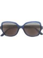 Bottega Veneta Eyewear Oversize Square Frame Sunglasses
