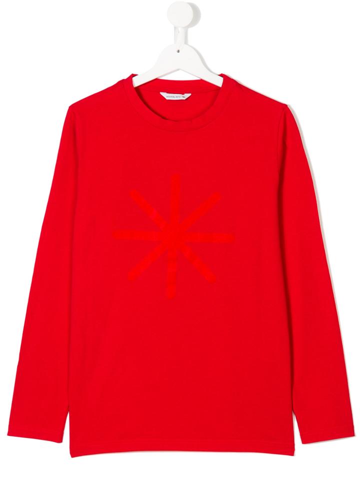 Manuel Ritz Kids Printed Sweatshirt - Red