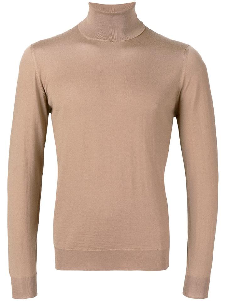 Drumohr Rollneck Jumper - Neutrals