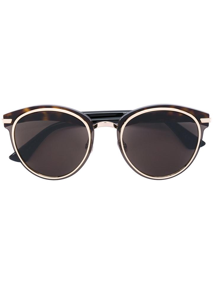 Dior Eyewear - Round Frame Sunglasses - Women - Acetate/metal - 62, Black, Acetate/metal