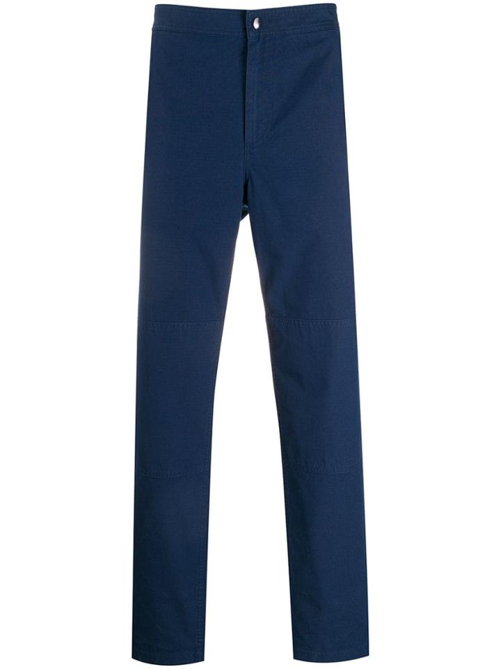 A.p.c. Straight-leg Tailored Trousers - Blue