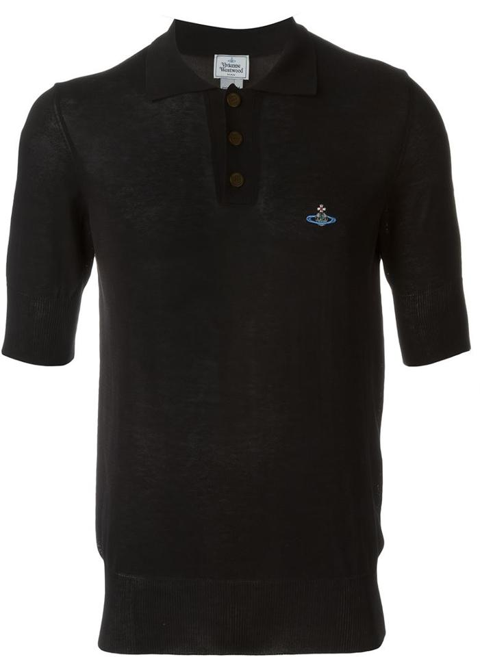 Vivienne Westwood Man Fine Knit Polo Shirt