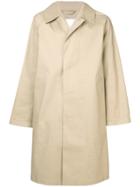 Mackintosh Fawn Bonded Cotton Oversized Coat Gr-121 - Neutrals