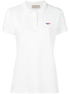 Maison Kitsuné - Logo Polo - Women - Cotton - L, White, Cotton