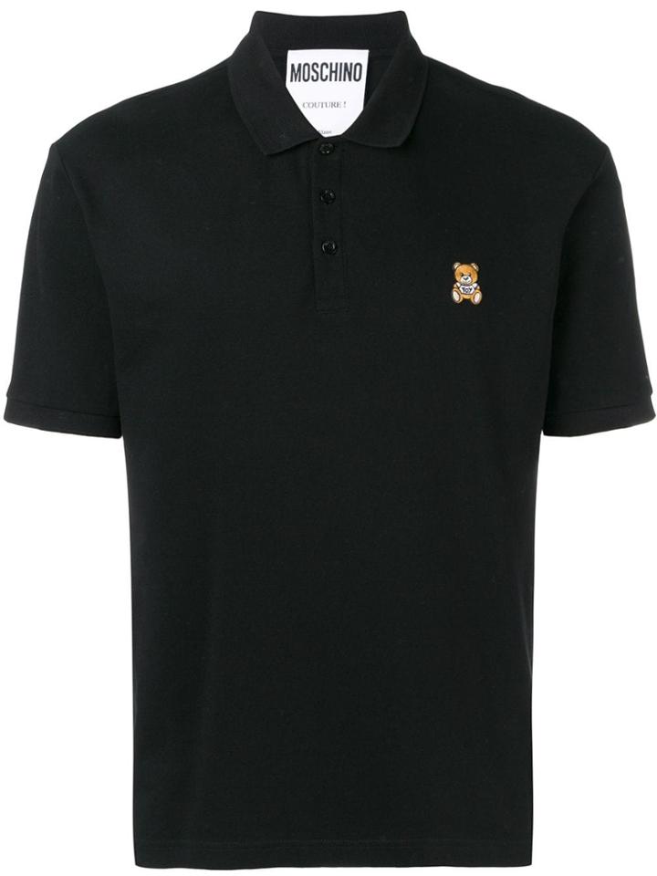 Moschino Teddy Beay Polo Shirt - Black