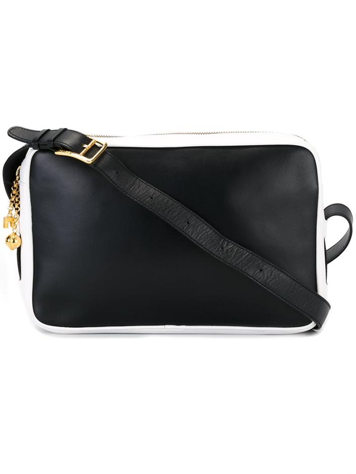 Céline Vintage Bi-colour Shoulder Bag, Women's, Blue