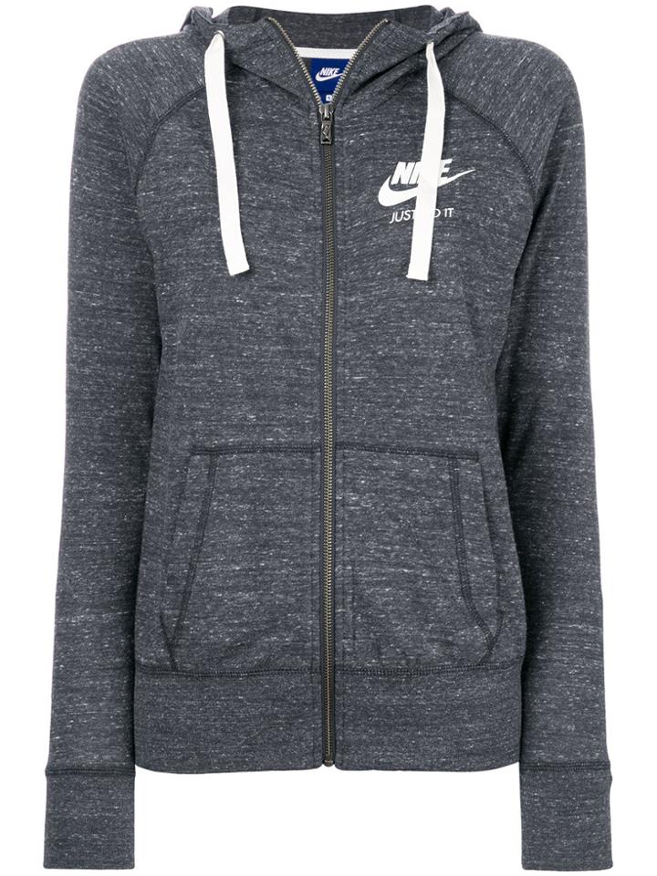 Nike Zip Hoodie - Grey