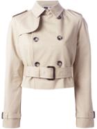 Each X Other Trench Coat, Women's, Size: Small, Nude/neutrals, Cotton/viscose/polyester