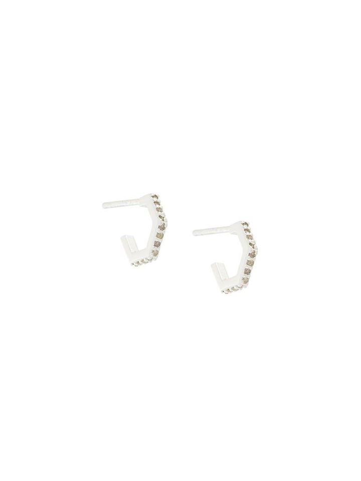 Rachel Jackson 'diamond Hexagon' Earrings, Women's