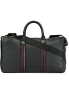 Paul Smith Striped Detail Holdall, Black, Leather