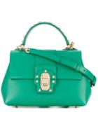 Dolce & Gabbana - Lucia Tote - Women - Calf Leather - One Size, Green, Calf Leather