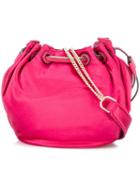 Diane Von Furstenberg Mini 'love Power' Crossbody Bag, Women's, Pink/purple