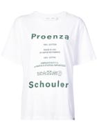 Proenza Schouler Pswl Care Label T-shirt - White