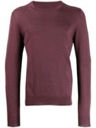 Maison Margiela Décortiqué Elbow Sweater - Purple