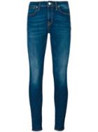 Vivienne Westwood Anglomania Stretch Cropped Skinny Jeans, Women's, Size: 29, Blue, Cotton/polyester/spandex/elastane