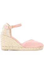 Castañer Chiarita Wedge Espadrilles - Pink