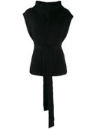 Le Kasha Nishio Knitted Top - Black