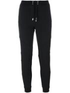 Diesel Drawstring Track Pants, Women's, Size: Xs, Black, Cotton/polyester