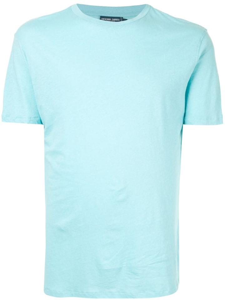 Frescobol Carioca Mazola Crew Neck T-shirt - Blue