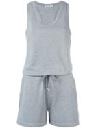 T By Alexander Wang Sleeveless Playsuit - Grey