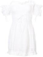For Love And Lemons Broderie Anglaise Dress - White