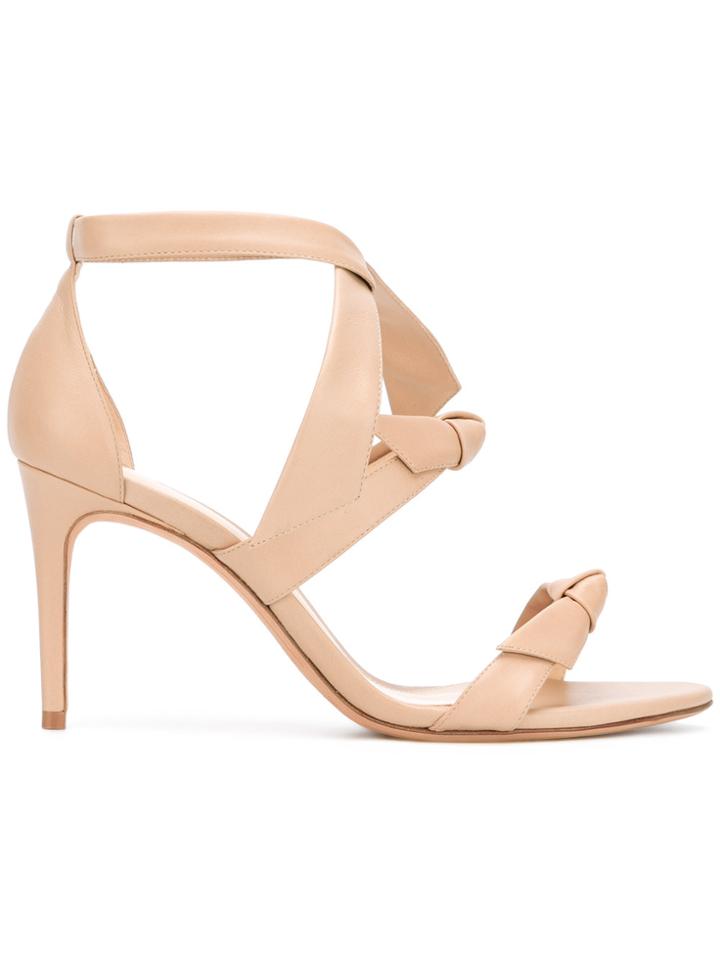 Alexandre Birman 'lolita' Bow Sandals - Nude & Neutrals